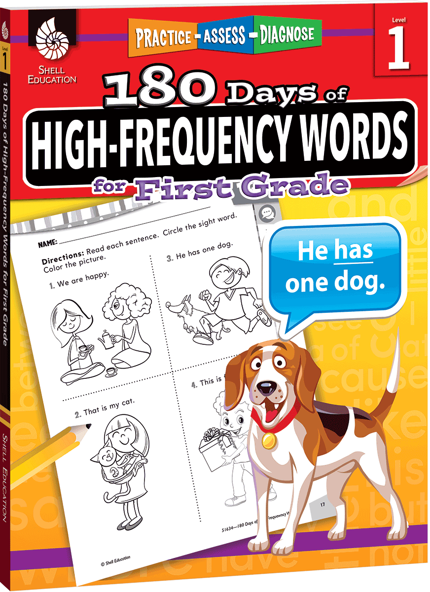180 Days™: High-Frequency Words for First Grade
