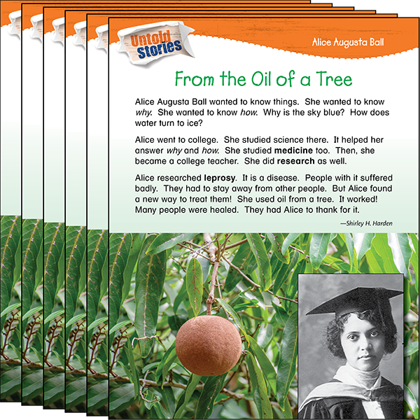 Alice Augusta Ball: From the Oil of a Tree 6-Pack