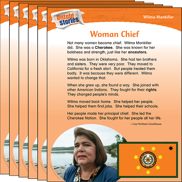 Wilma Mankiller: Woman Chief 6-Pack