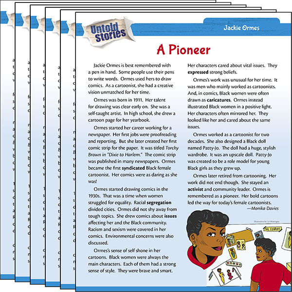 Jackie Ormes: A Pioneer 6-Pack