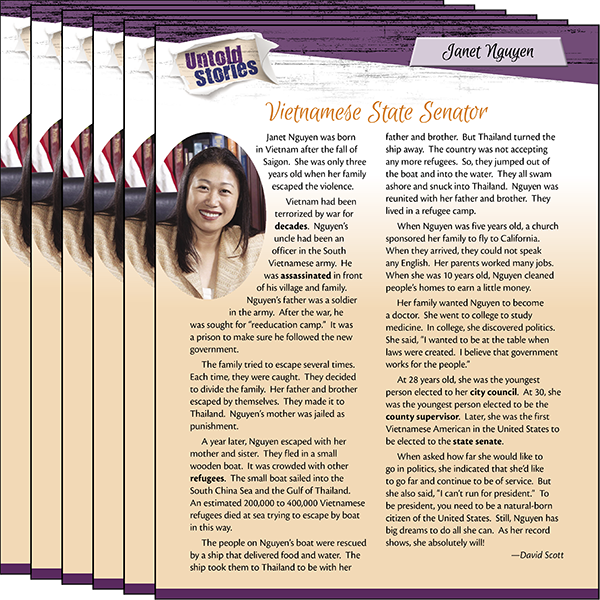 Janet Nguyen: Vietnamese State Senator 6-Pack