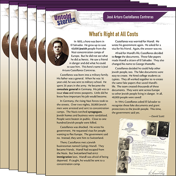 Jose Arturo Castellanos Contreras: What's Right at All Costs 6-Pack