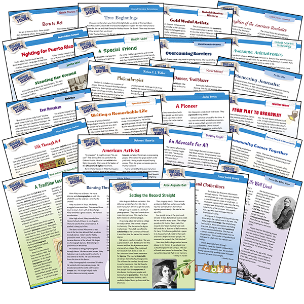 Untold Stories: Grade 4 Add-on Pack
