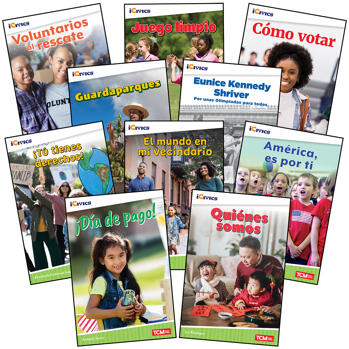 iCivics Readers: Grade 1: Add-on Pack (Spanish)