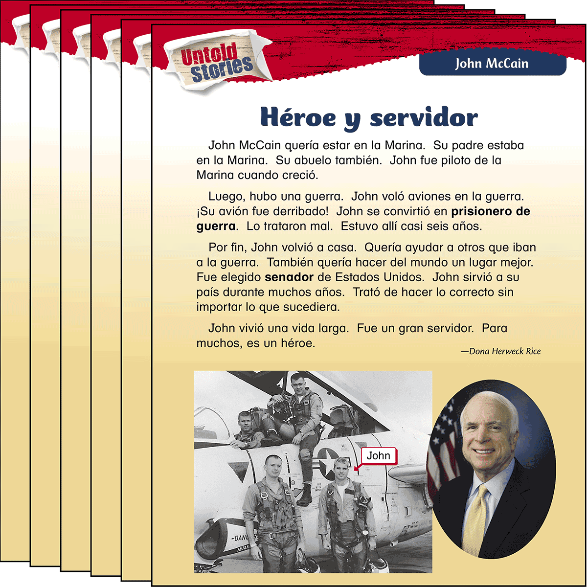 John McCain: Héroe y servidor 6-Pack