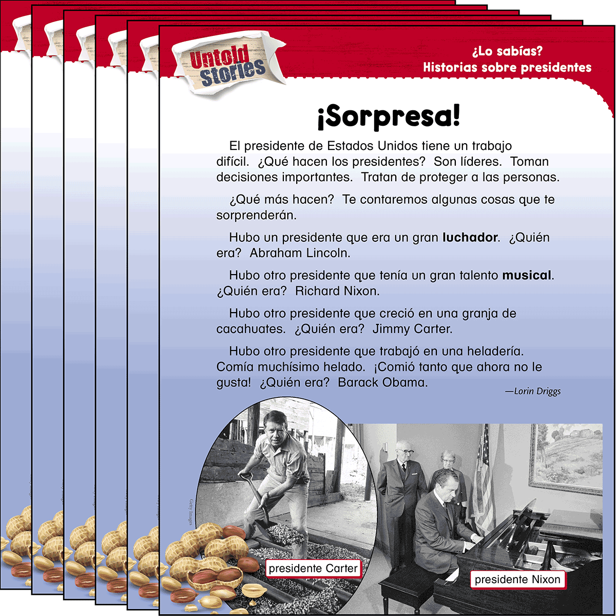 ¿Lo sabías? Historias sobre presidentes: ¡Sorpresa! 6-Pack