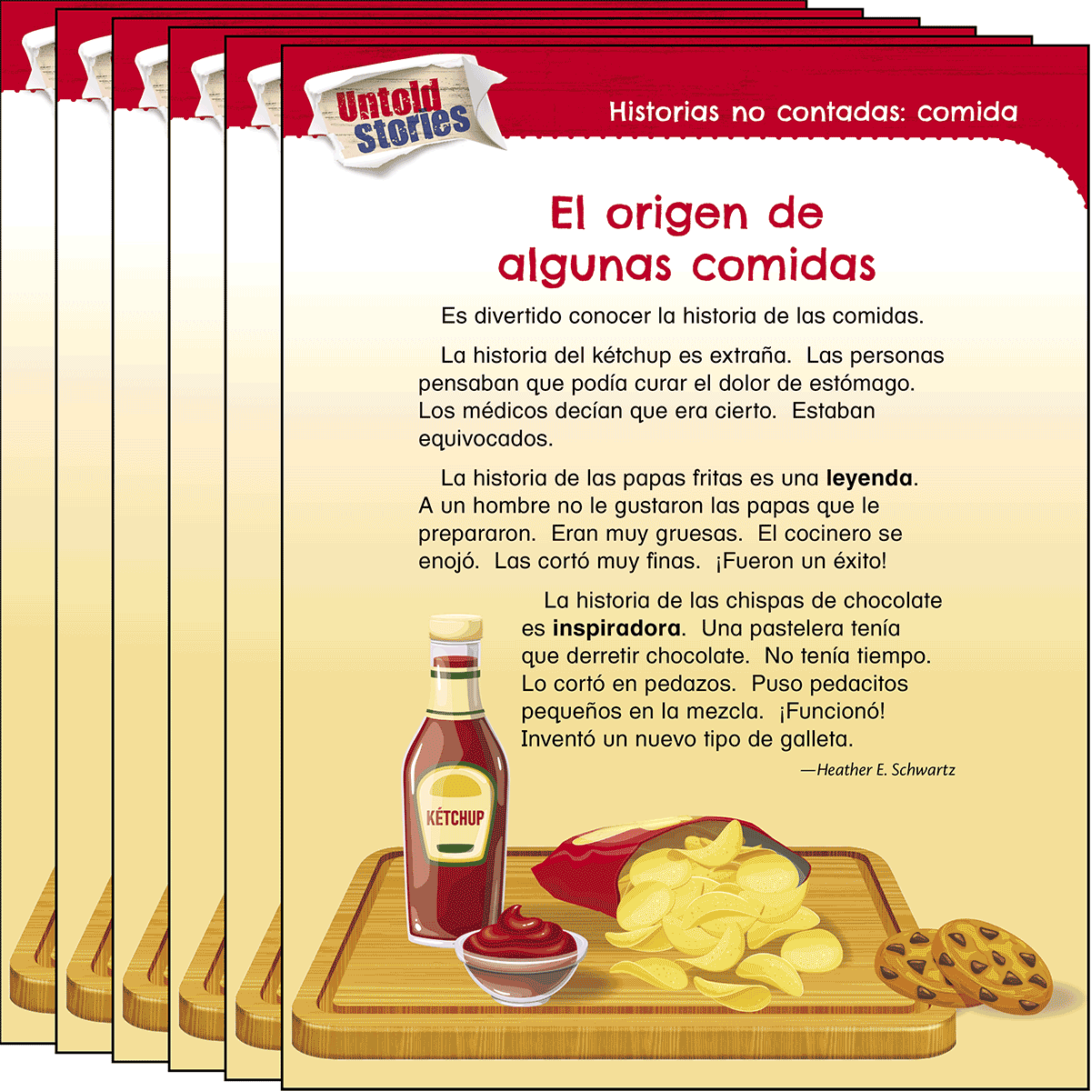 Historias no contadas: comida: El origen de algunas comidas 6-Pack
