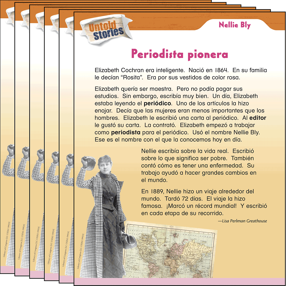 Nellie Bly: Periodista pionera 6-Pack