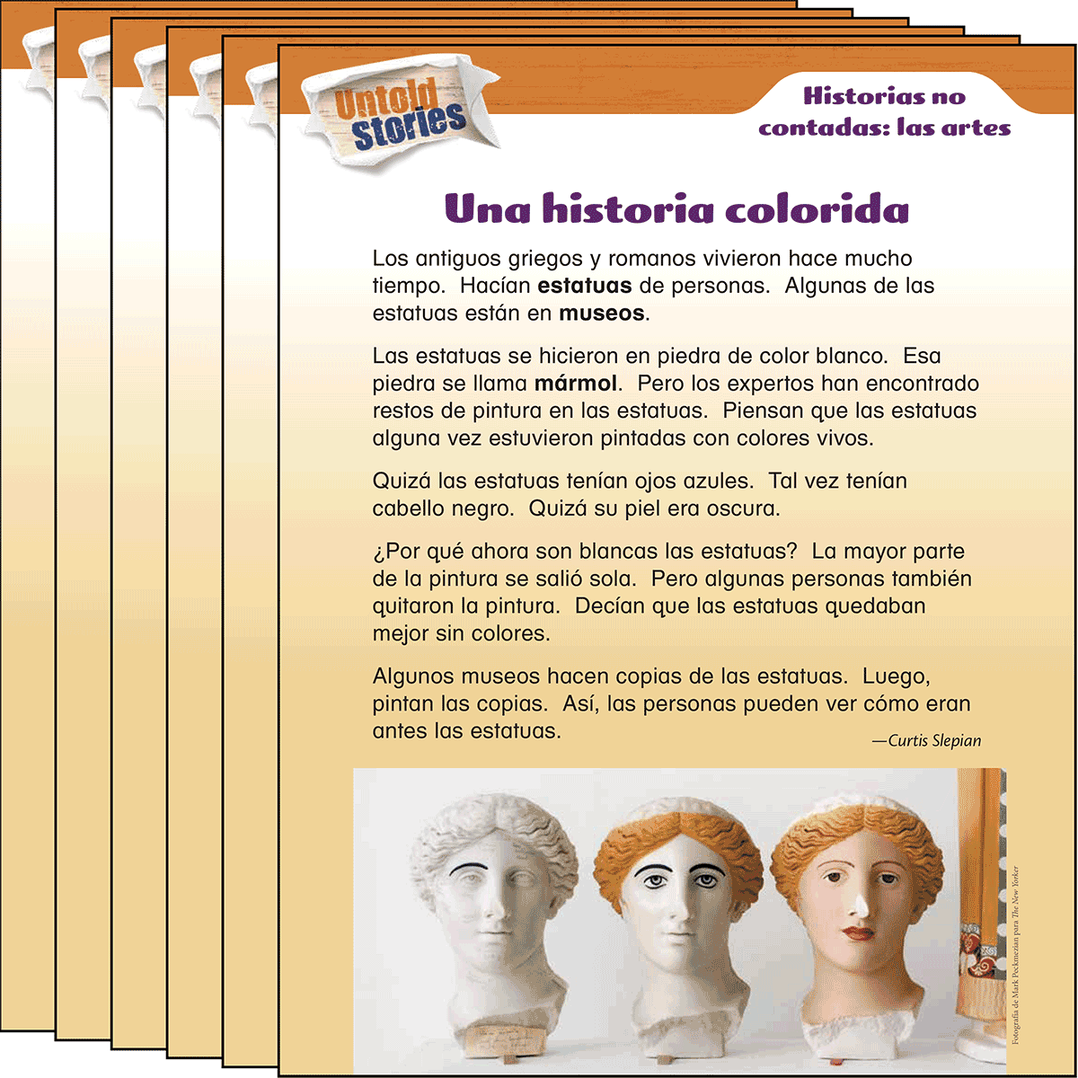 Historias no contadas: las artes: Una historia colorida 6-Pack