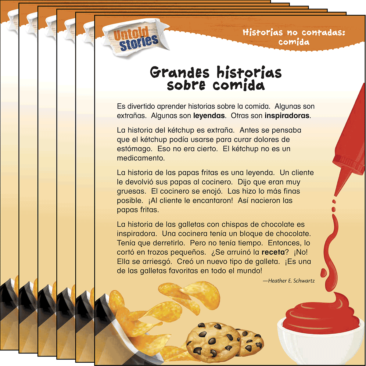 Historias no contadas: comida: Grandes historias sobre comida 6-Pack