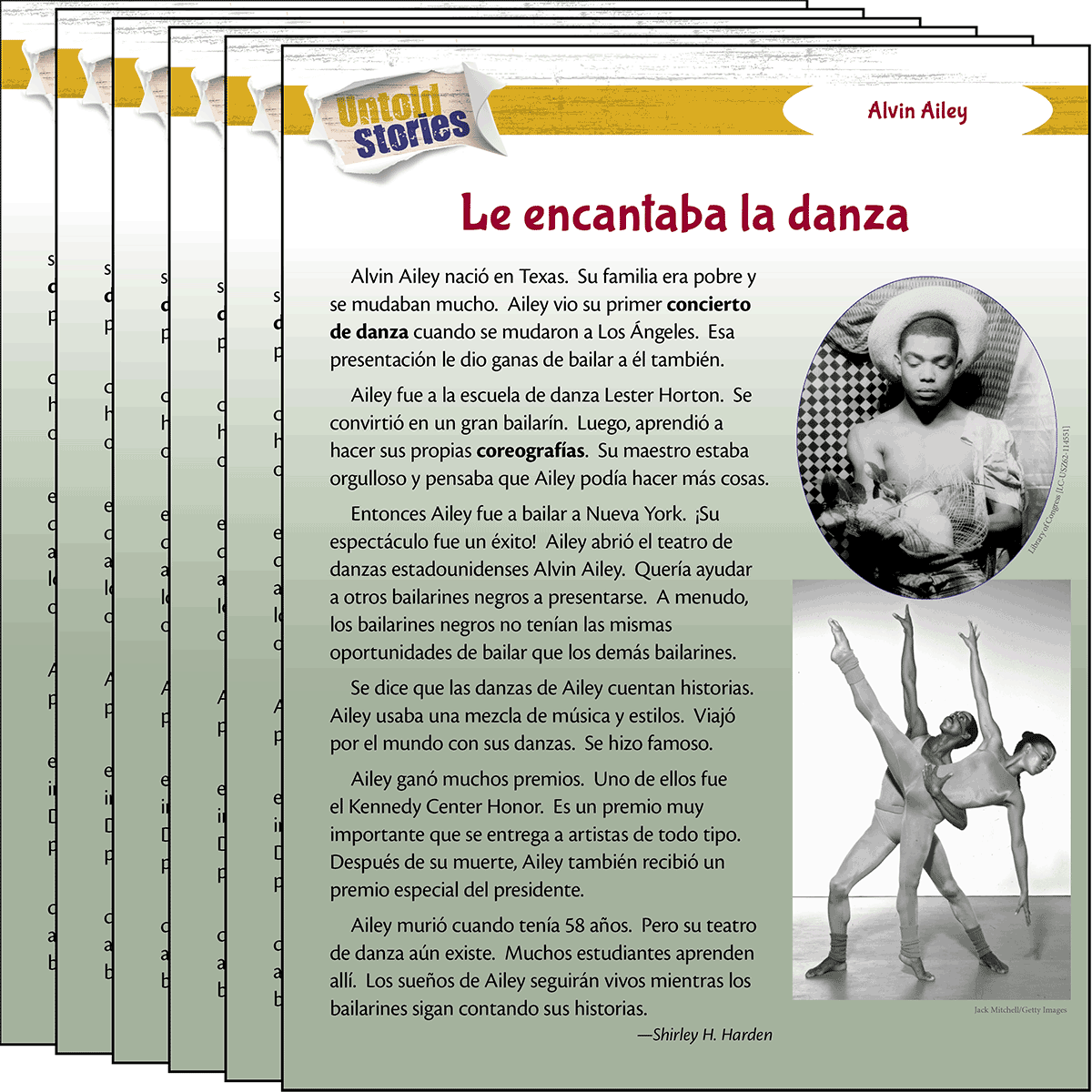 Alvin Ailey: Le encantaba la danza 6-Pack