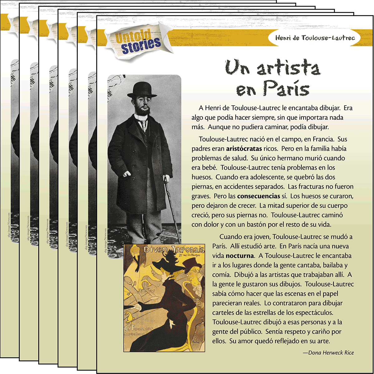 Henri de Toulouse-Lautrec: Un artista en París 6-Pack