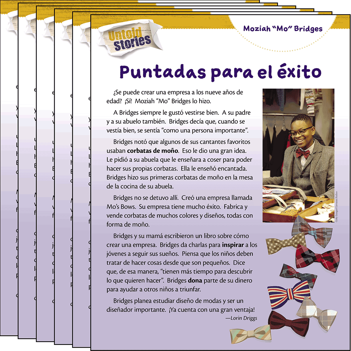 Moziah "Mo" Bridges: Puntadas para el éxito 6-Pack