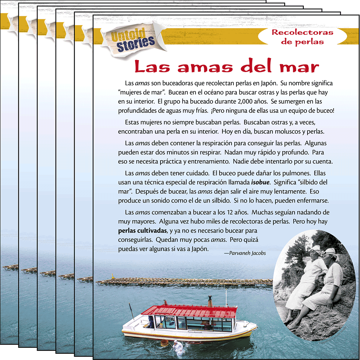 Recolectoras de perlas: Las amas del mar 6-Pack
