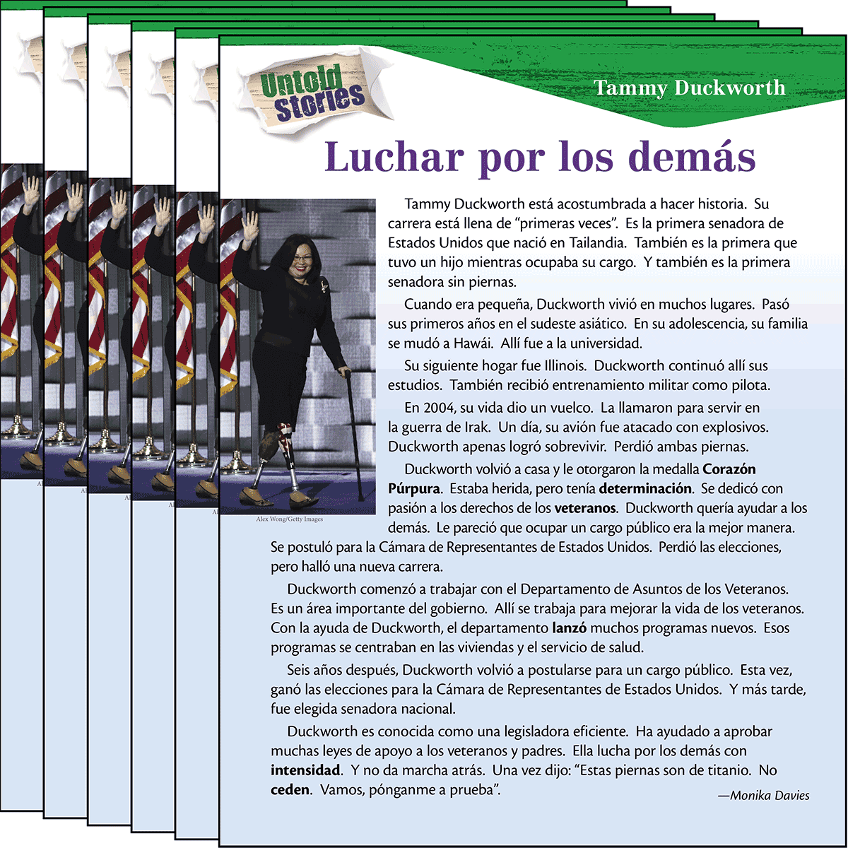 Tammy Duckworth: Luchar por los demás 6-Pack