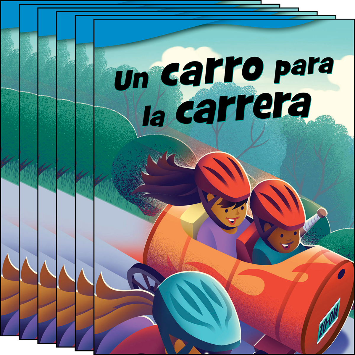 Un carro para la carrera 6-Pack