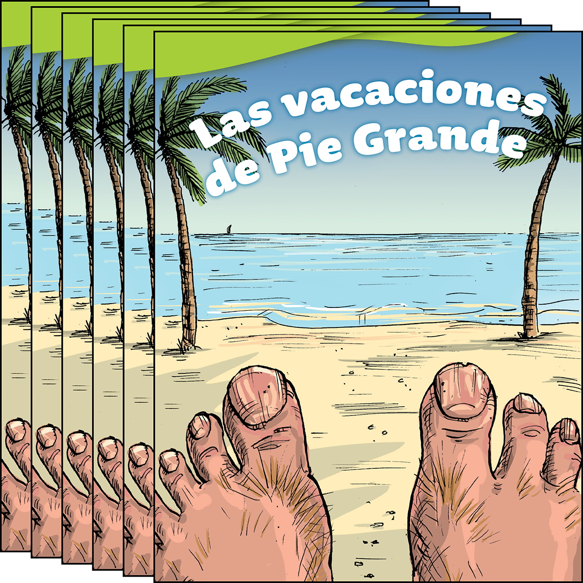 Las vacaciones de Pie Grande 6-Pack