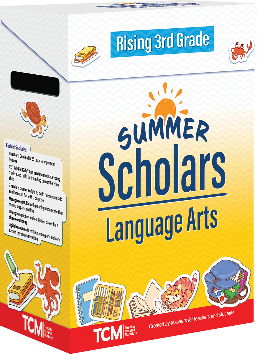 Summer Scholars: Language Arts: Rising 3rd Grade