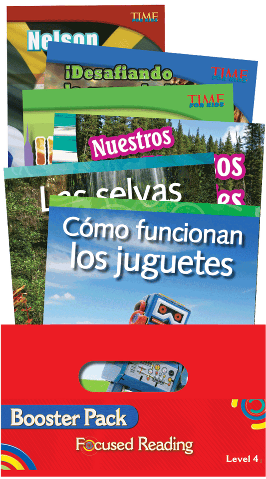 Focused Reading: Booster Pack: Level 4 (Spanish)