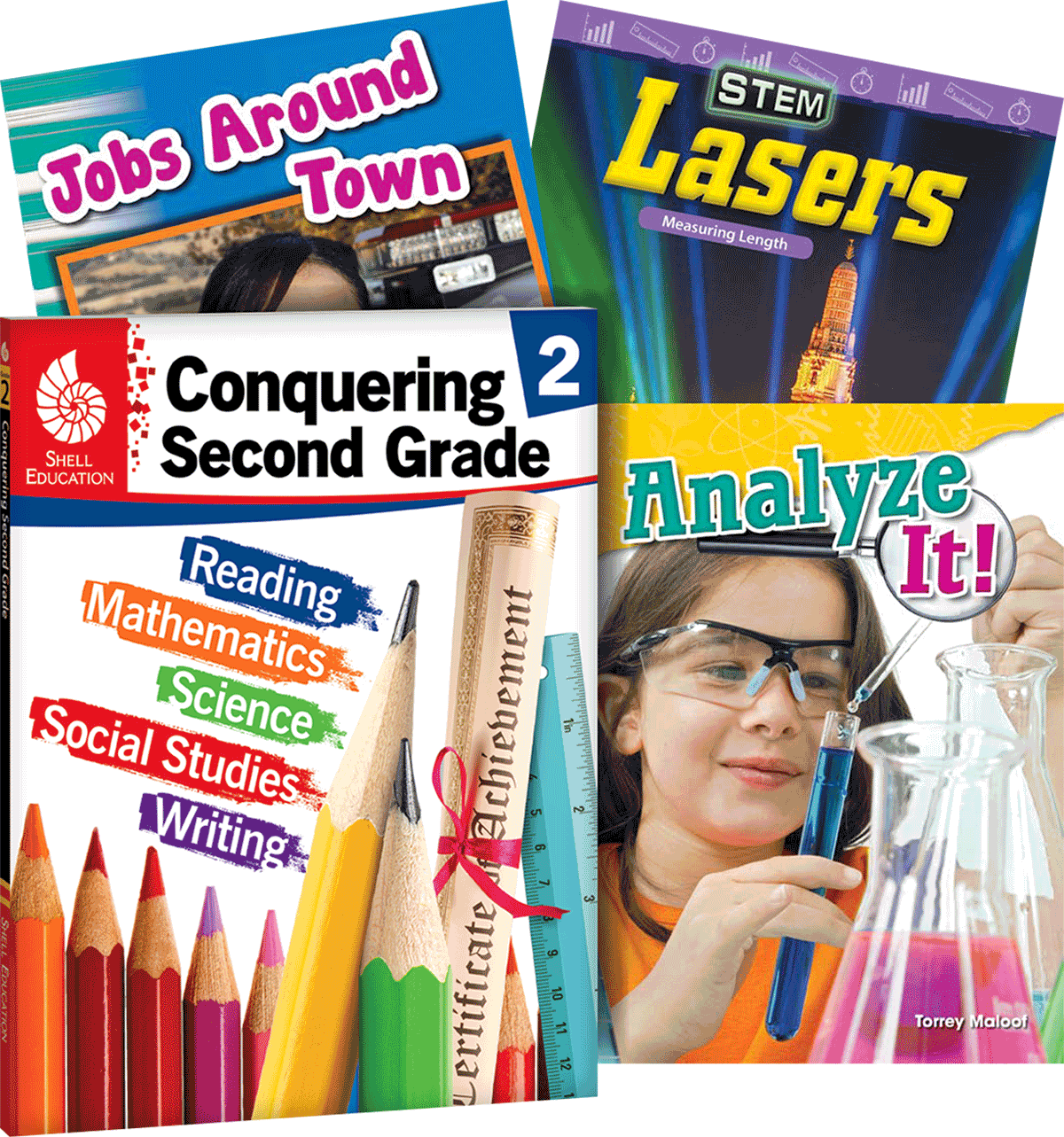 Conquering Second Grade, 4-Book Set