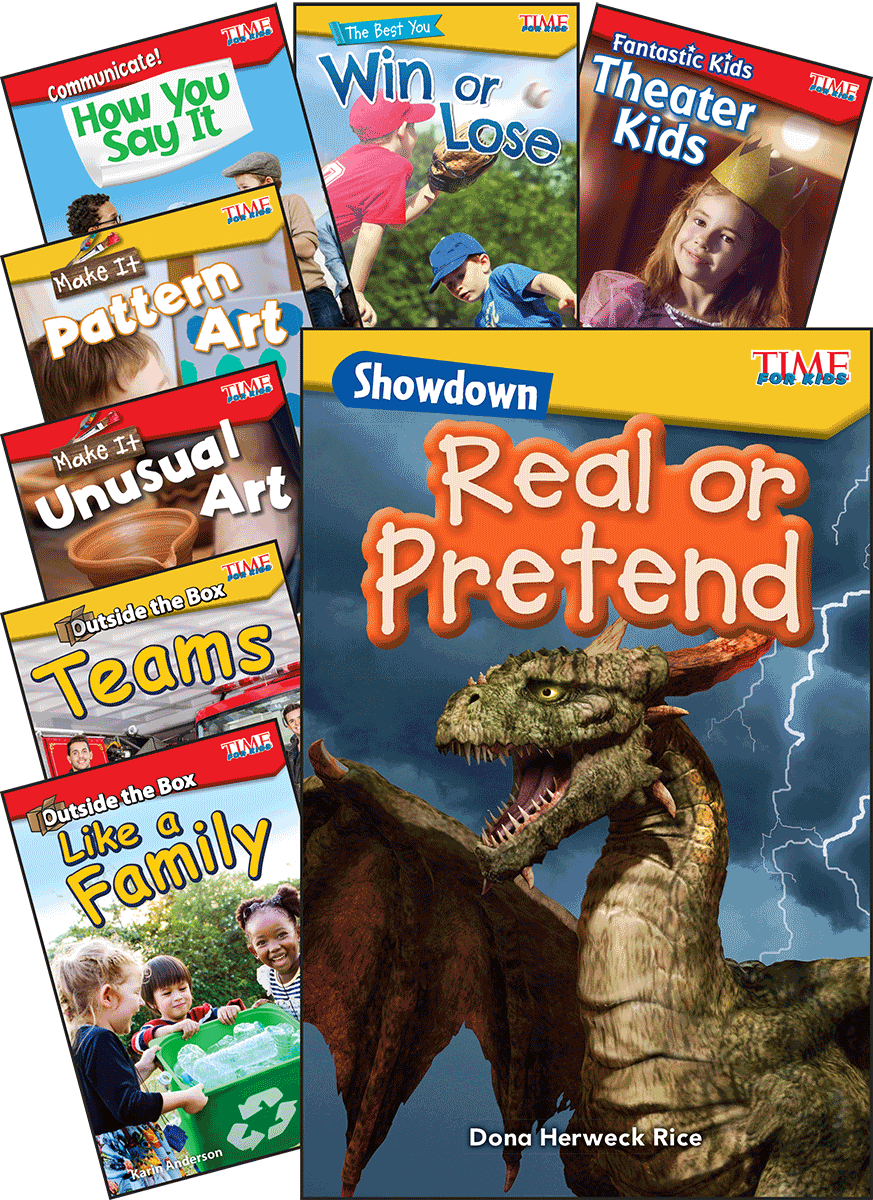 TIME FOR KIDS Social Studies/Language Arts Grades K-1, 8-Book Set