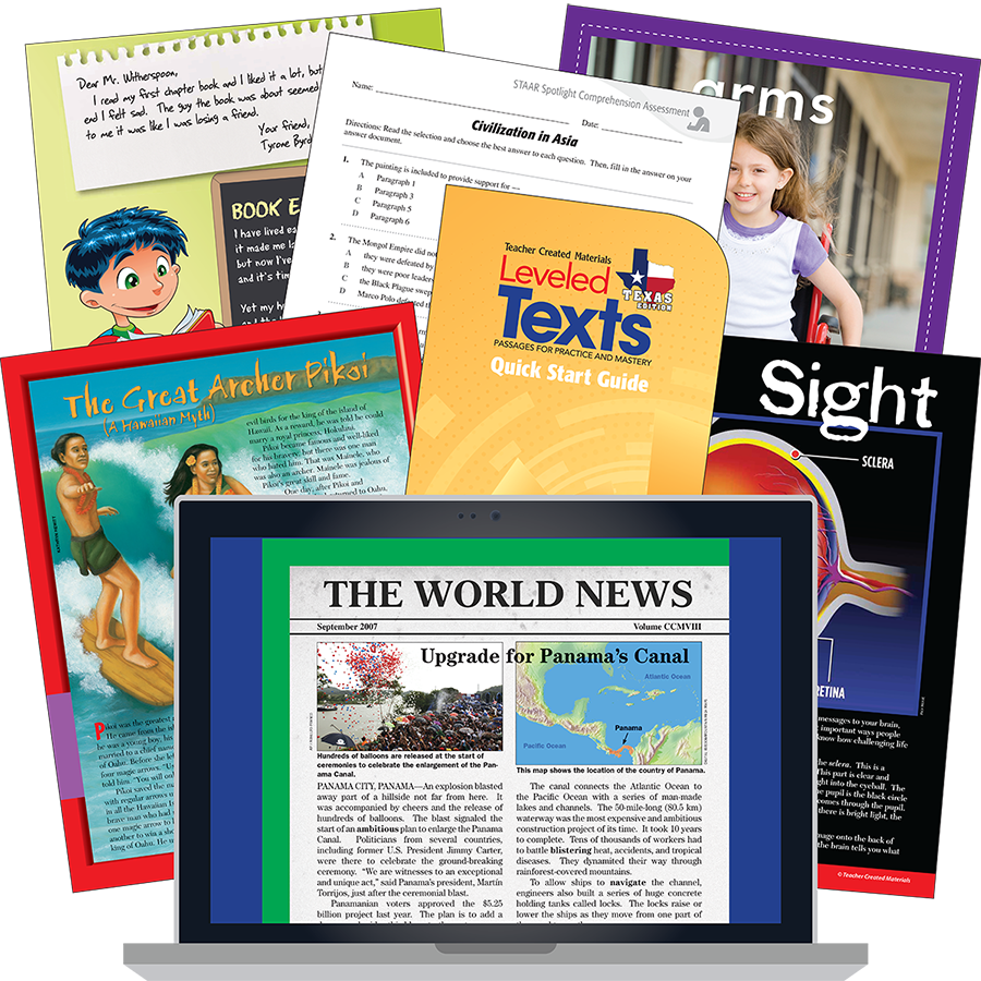 TCM Leveled Texts, K-5 (Texas Edition) (Spanish)