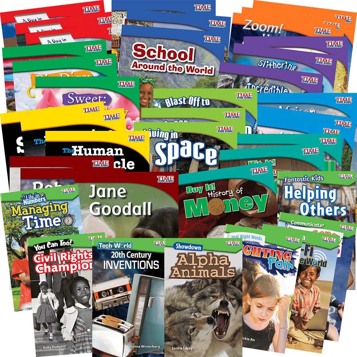 Nonfiction Readers Grade 3 6-Pack Collection (38 Titles, 228 Readers)