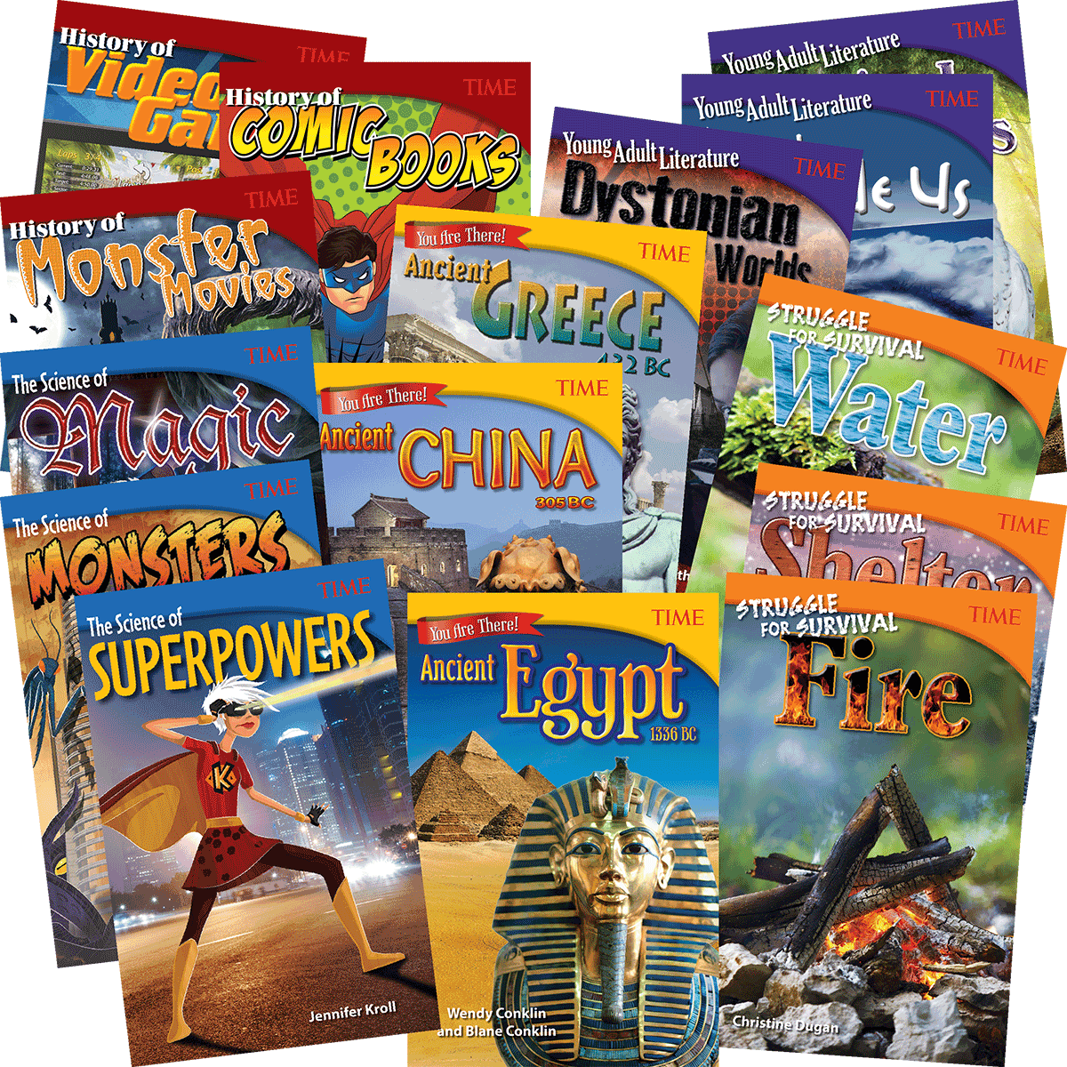 Nonfiction Readers Grade 6 6-Pack Collection (15 Titles, 90 Readers)