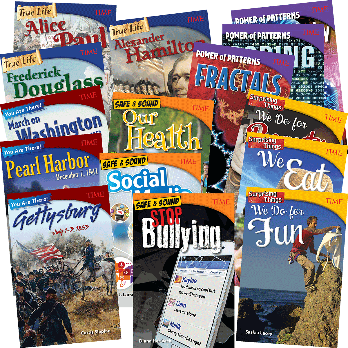 Nonfiction Readers Grade 8 6-Pack Collection (18 Titles, 108 Readers)