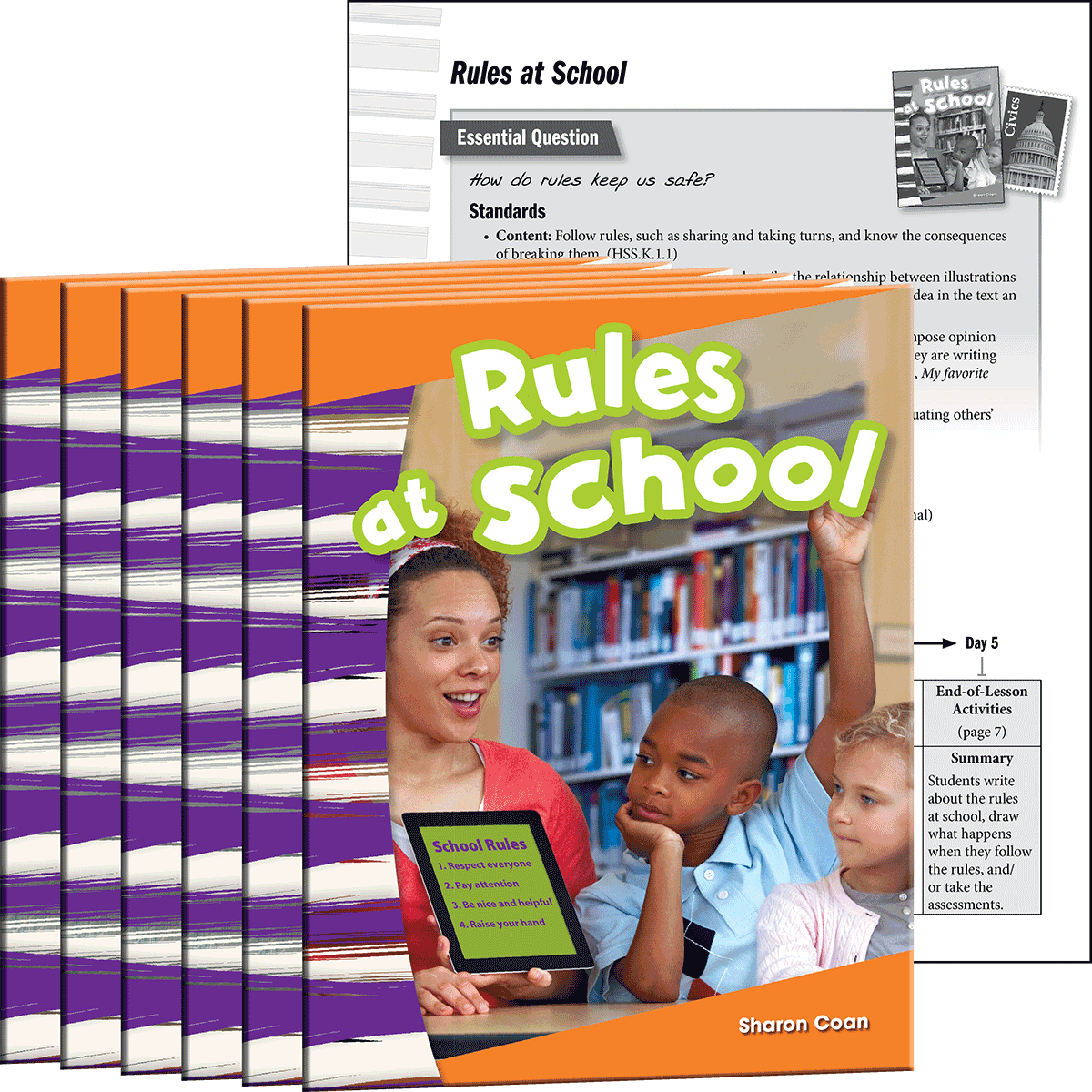 Rules at School 6-Pack for California
