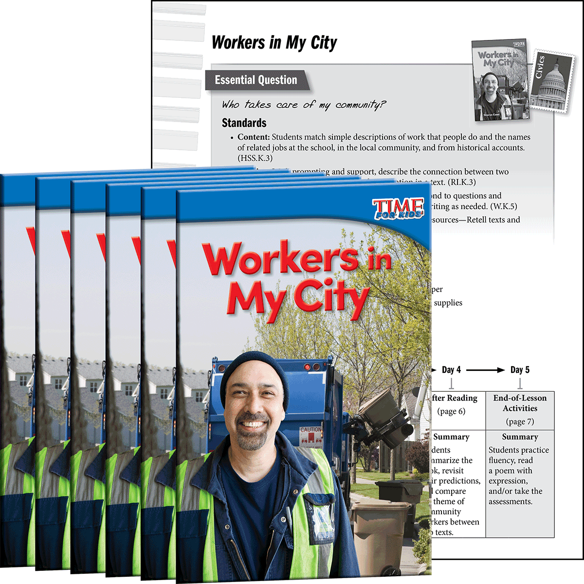 Workers in My City 6-Pack for California