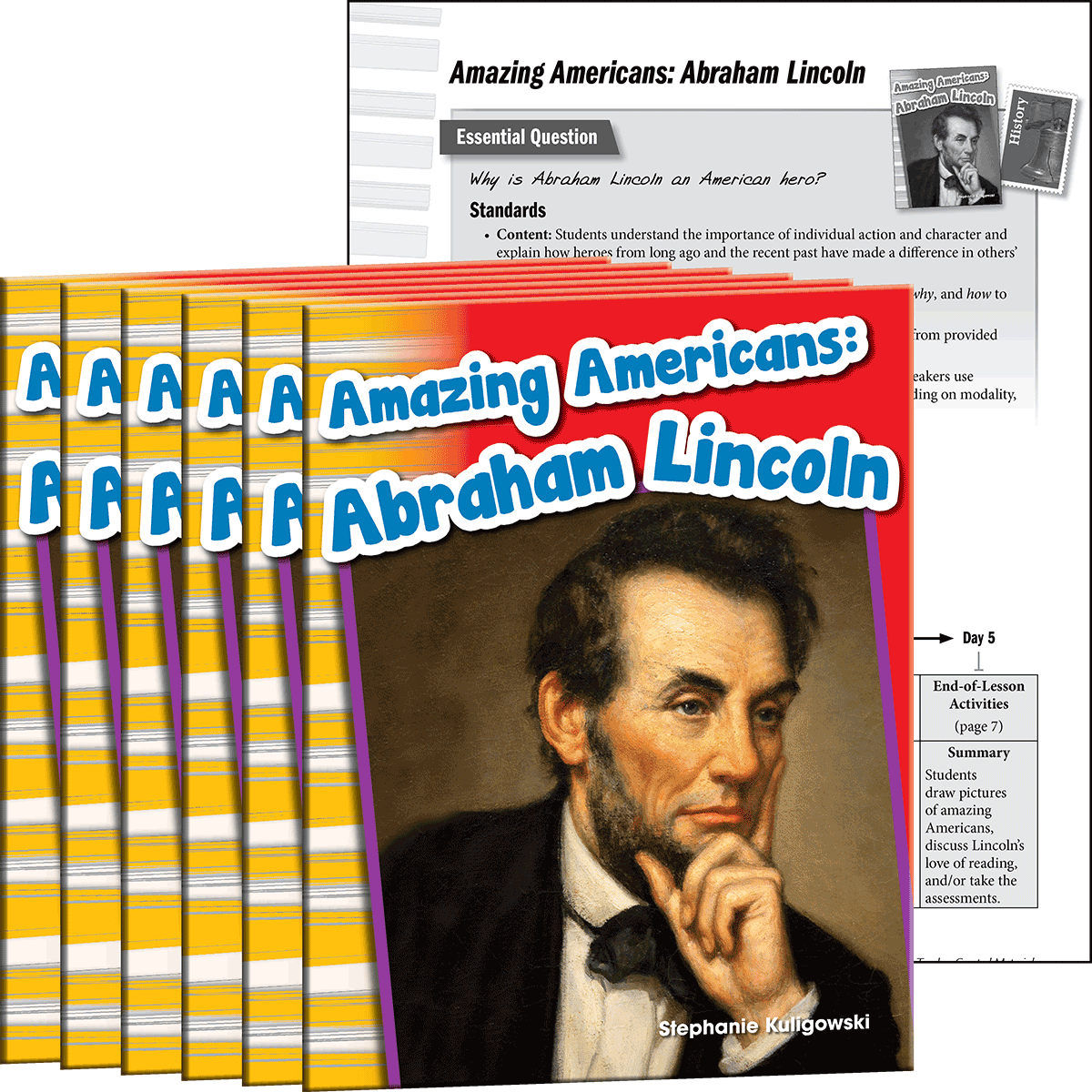 Amazing Americans: Abraham Lincoln 6-Pack for California