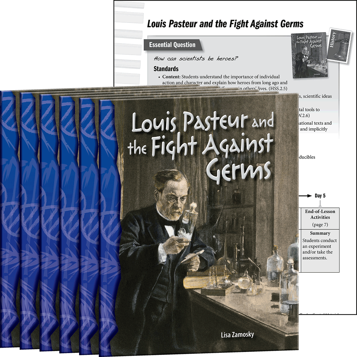 Louis Pasteur and the Fight Against Germs 6-Pack for California