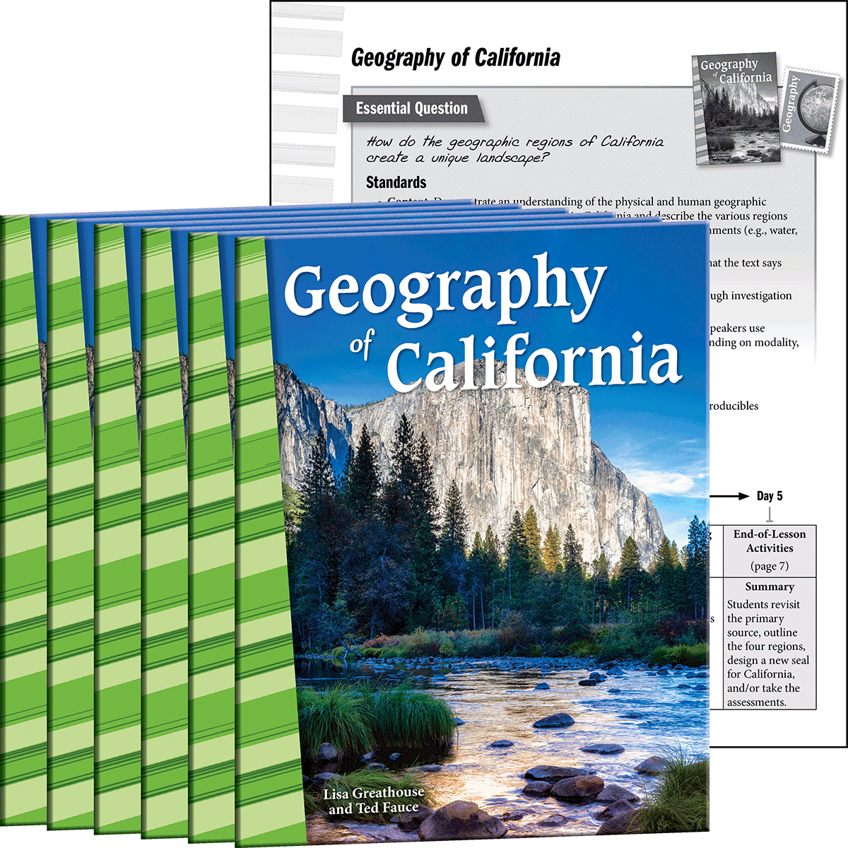 Geography of California 6-Pack for California