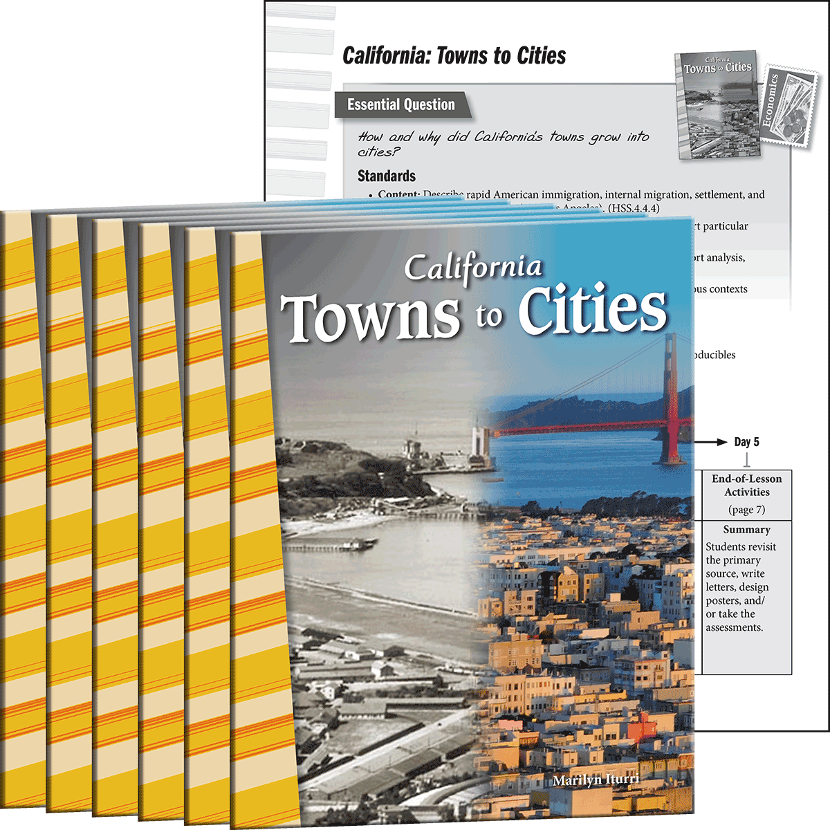 California: Towns to Cities 6-Pack for California