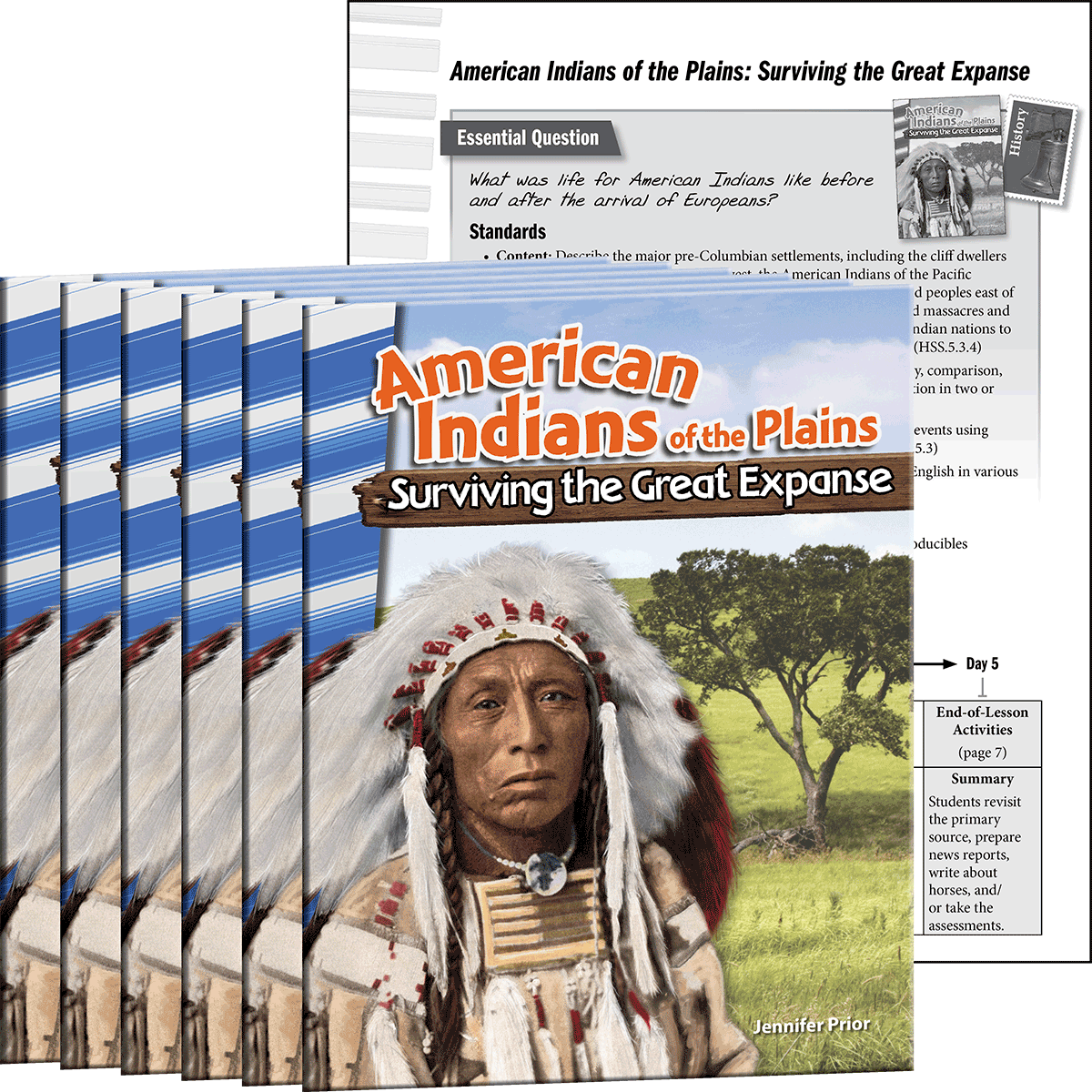 American Indians of the Plains: Surviving the Great Expanse 6-Pack for California