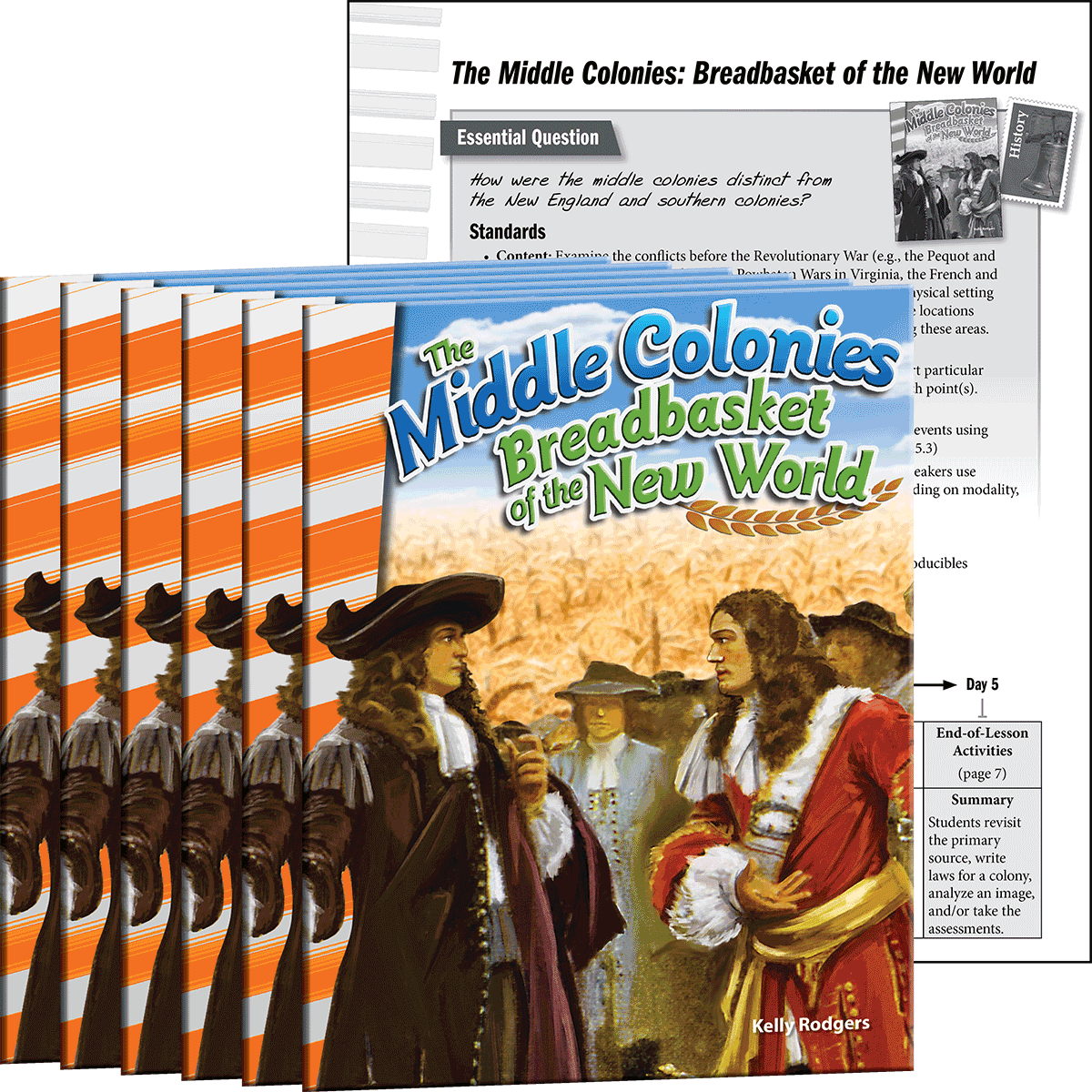 The Middle Colonies: Breadbasket of the New World 6-Pack for California