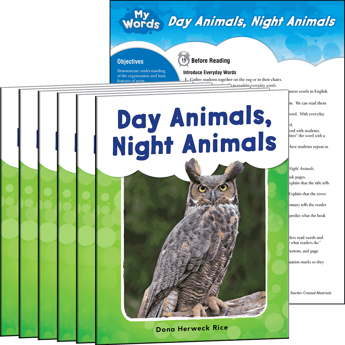 Day Animals, Night Animals 6-Pack
