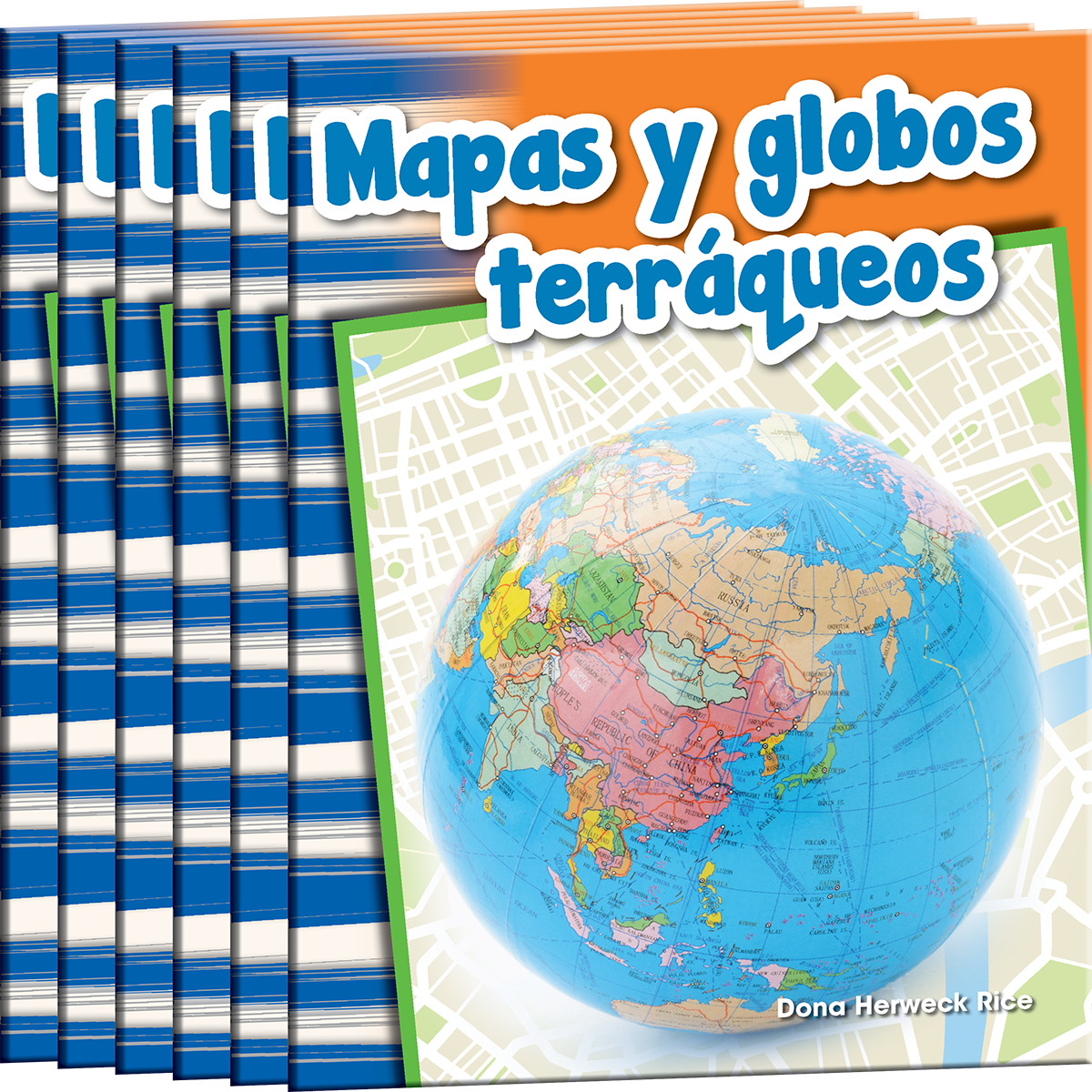 Mapas y globos terráqueos 6-Pack