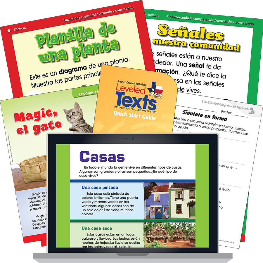 TCM Leveled Texts, K-8 (Texas Edition)