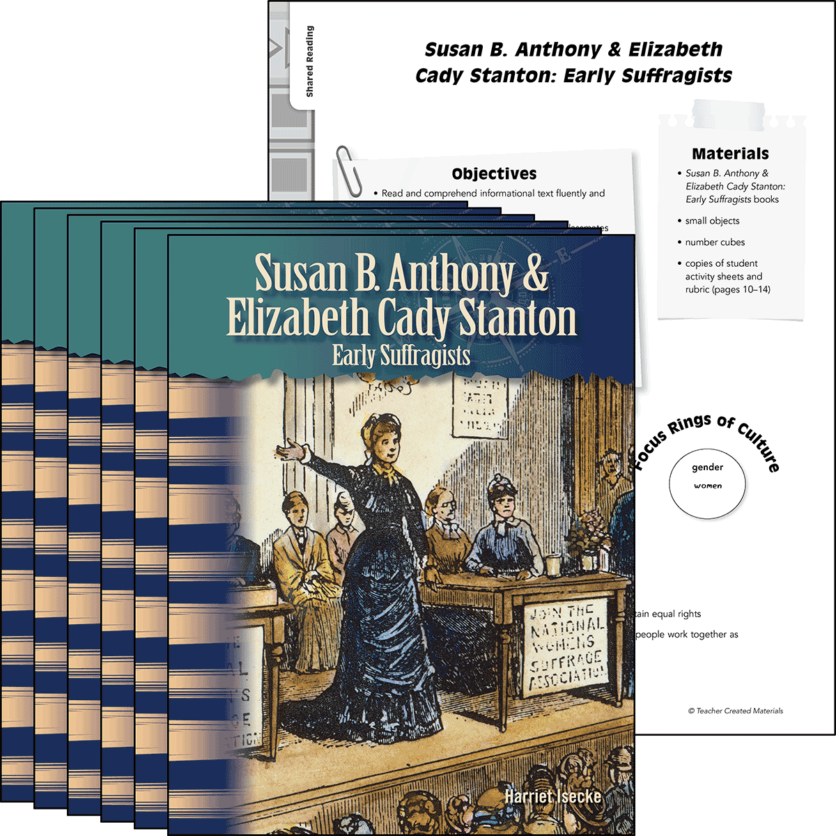 Susan B. Anthony and Elizabeth Cady Stanton CART 6-Pack