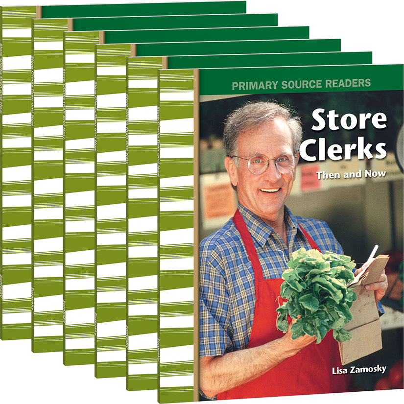 Store Clerks Then and Now 6-Pack