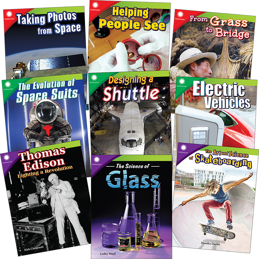 Smithsonian Informational Text: Creative Solutions Grades 3-5: 9-Book Set