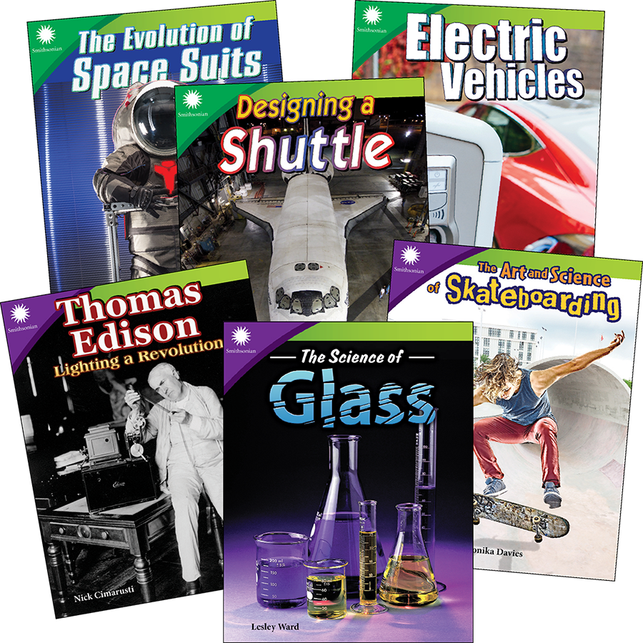Smithsonian Informational Text: Creative Solutions 6-Book Set Grades 4-5