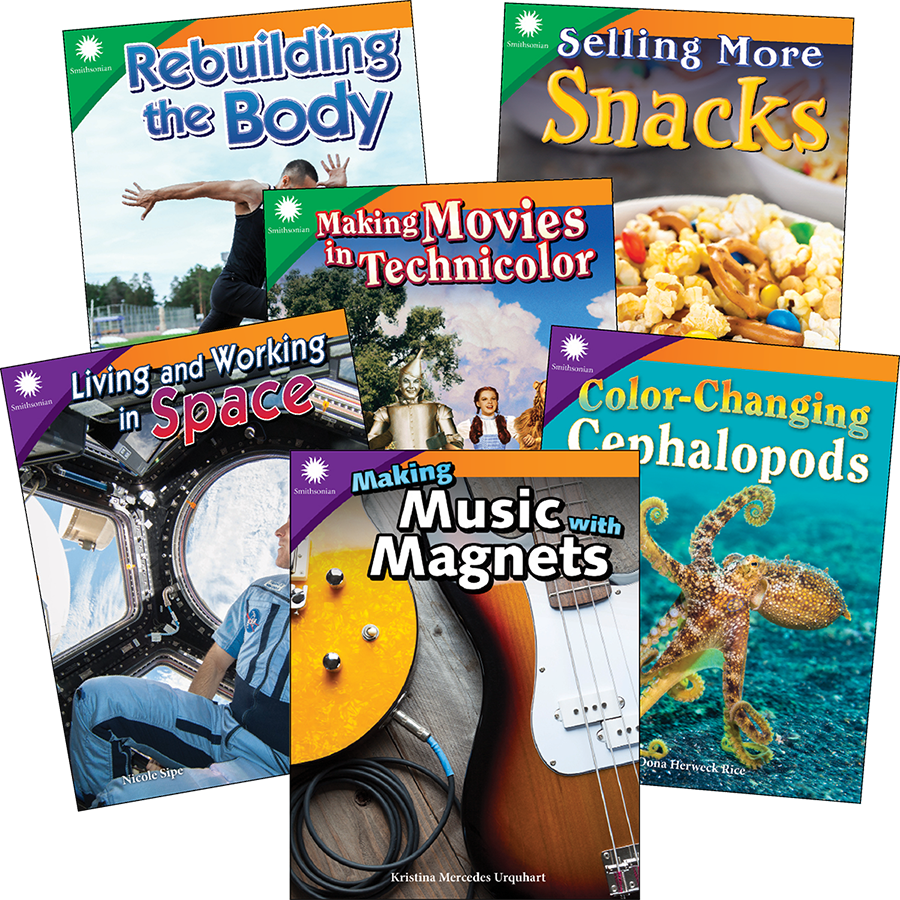 Smithsonian Informational Text: Pushing the Limits 6-Book Set  Grades 4-5