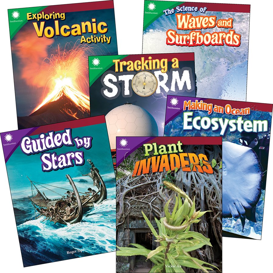 Smithsonian Informational Text: The Natural World 6-Book Set Grades 4-5