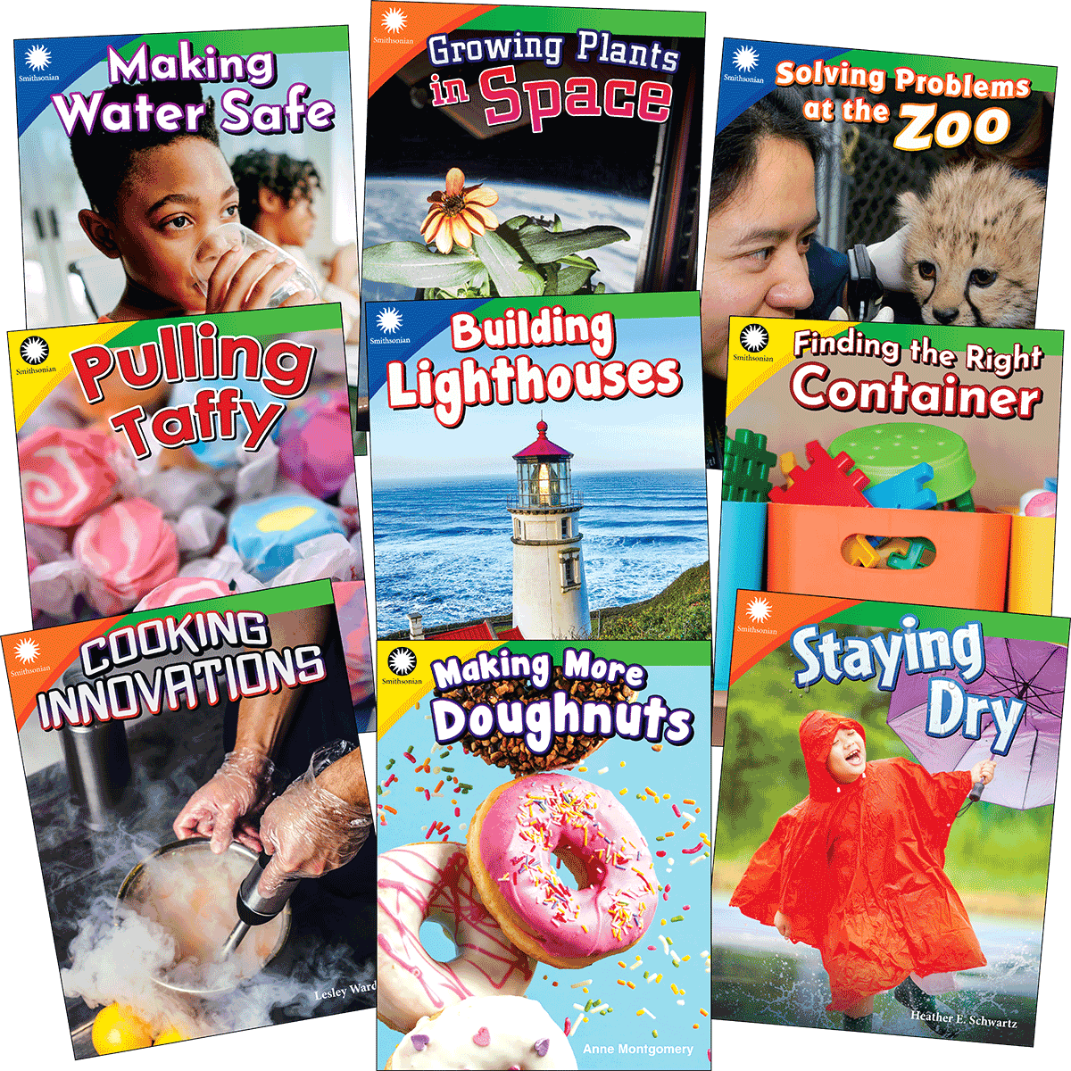 Smithsonian Informational Text: Creative Solutions Grades K-2: 9-Book Set