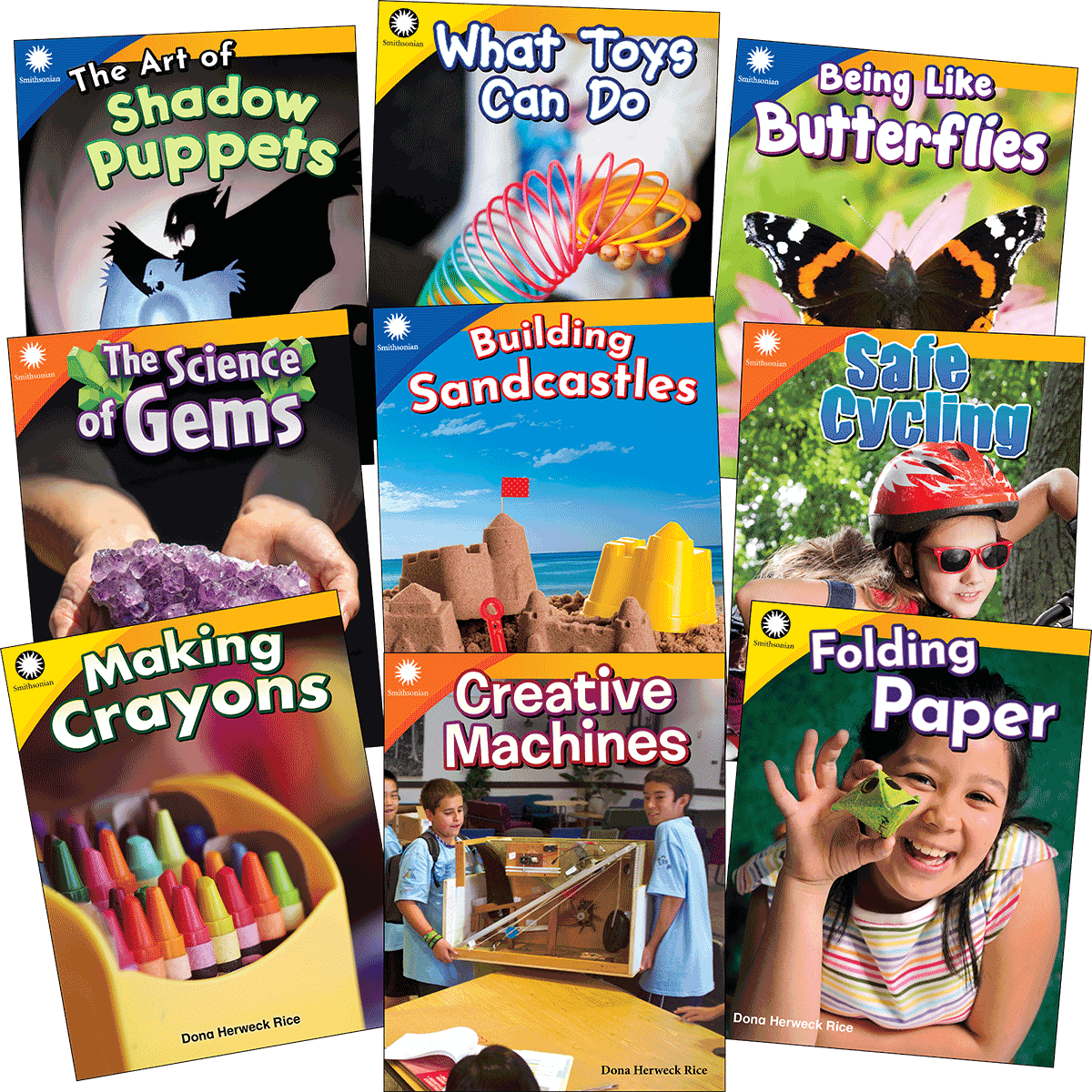 Smithsonian Informational Text: Fun in Action Grades K-2: 9-Book Set