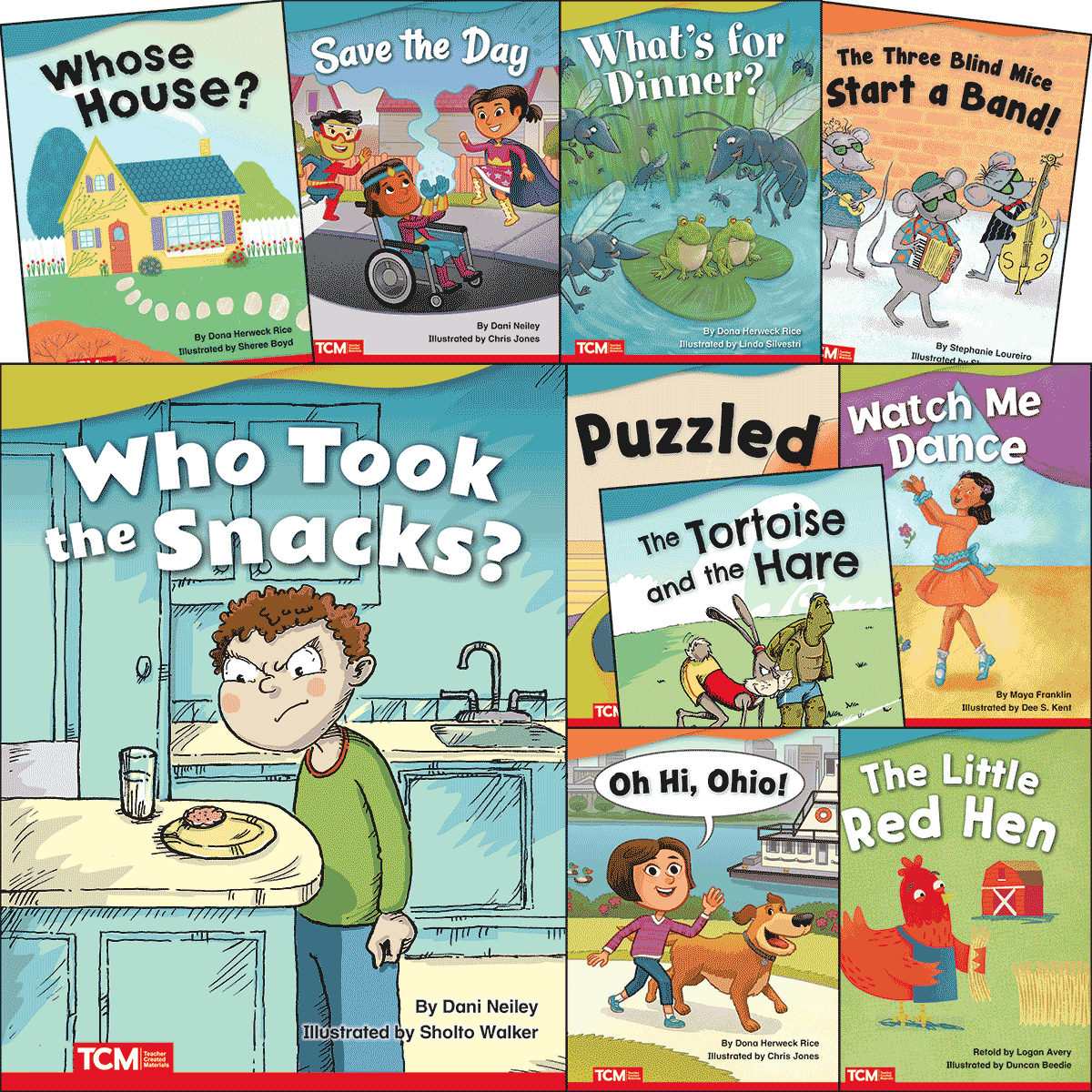 Literary Text Grade K Set 3: 10-Book Set