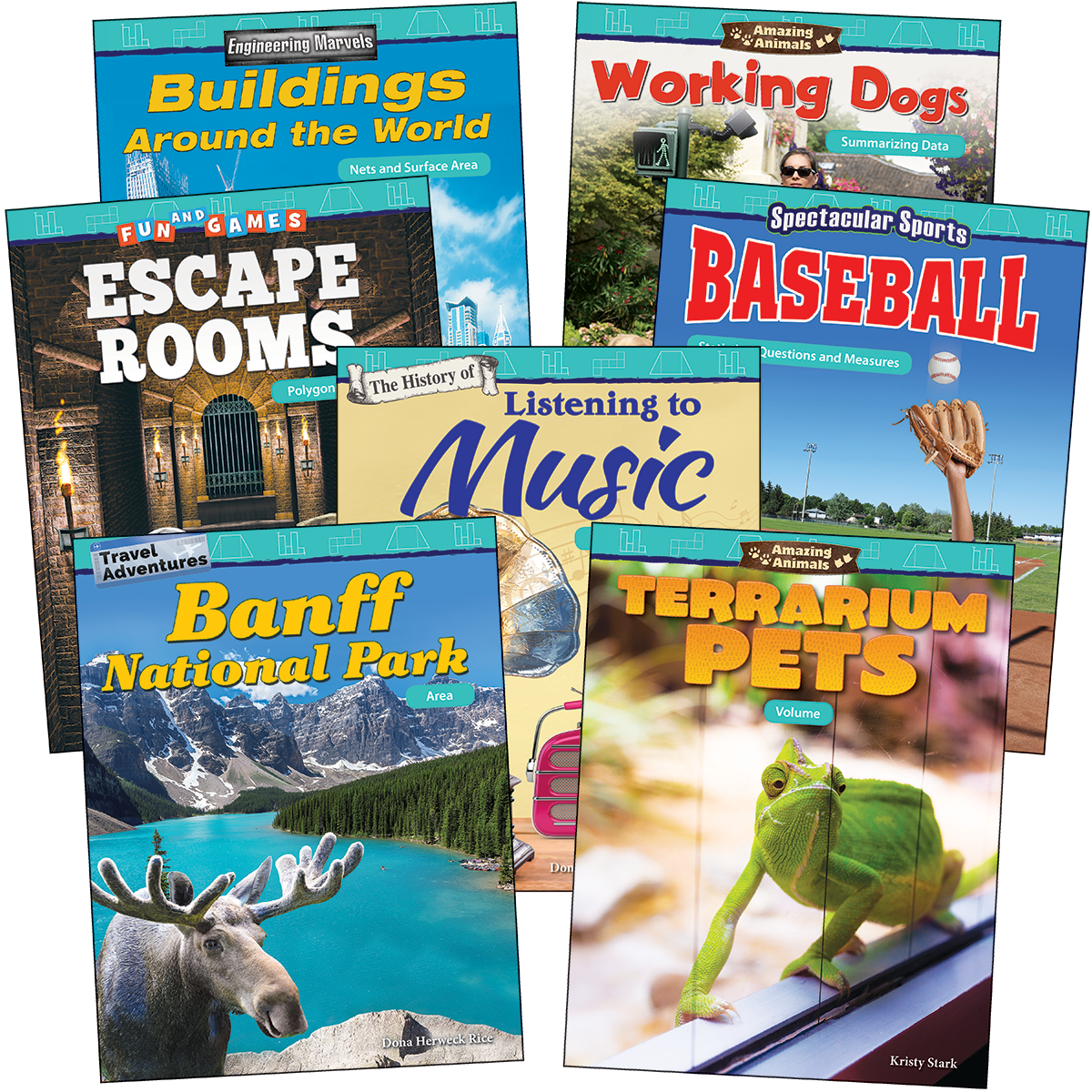 Measurement & Data Grade 6: 7-Book Set